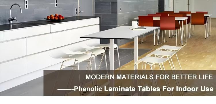 Waterproof 12mm HPL panel for table top Waterproof 12mm HPL panel for table top heat resistant fireproof laminate board