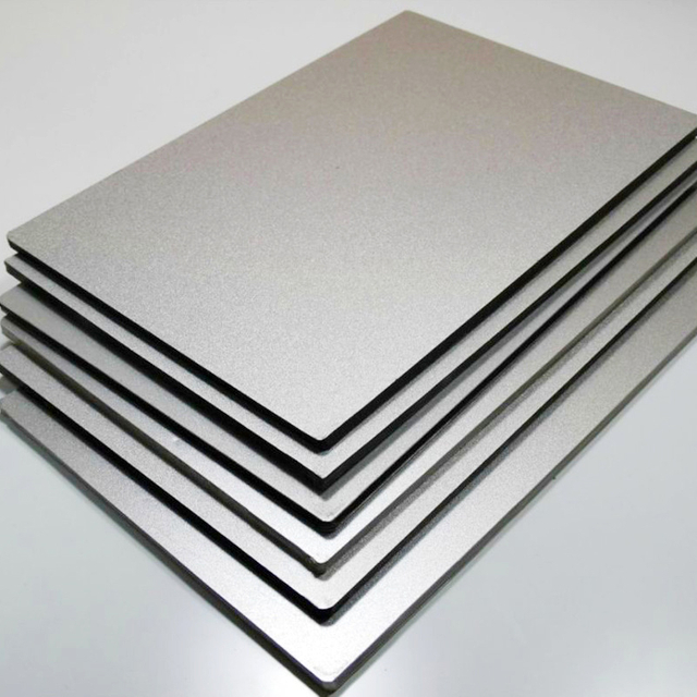 ACP exterior wall cladding sheets alubond aluminum composite panel matte supplier