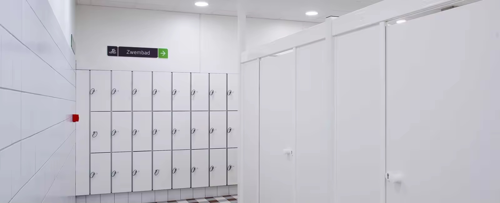 High Quality Anti-Bacterial HPL Lockers Phenolic for Hospitals