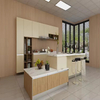 Strong and Easy to Clean 2mm Laminate Wood Hpl Panel Hpl Sheet Door for Wholesales