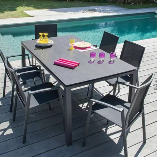 Waterproof Compact Laminate Hpl 8 mm for Outdoor Dining Table Top