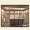 U Shape Customized Size Aluminium Wardrobe Cabinet Walk in Closet Design bedroom furniture