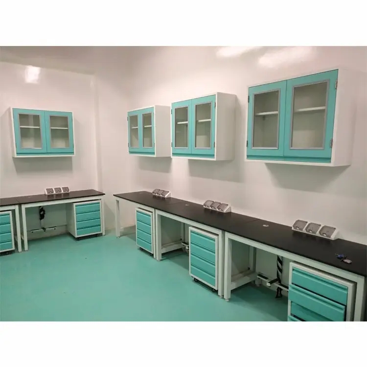 Hot selling electronic lab bench Laboratory Furniture Chemical Resistant Workstation made in China