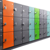 Woodgrain Hpl Compact Laminate Locker Storage Cabinet for Changing Room