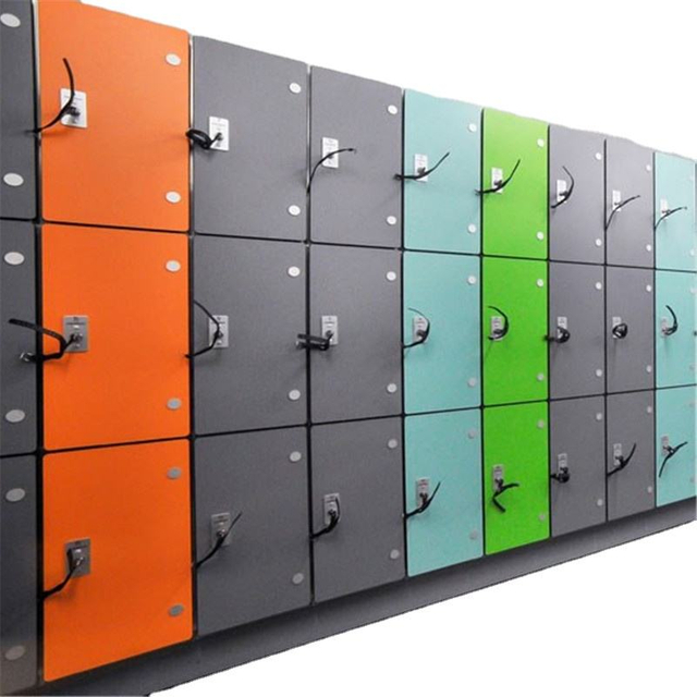 Compact Laminate HPL School Gym Locker Cabinet 