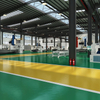 heavy duty wear-resistant industrial car workshops pvc roll flooring mat