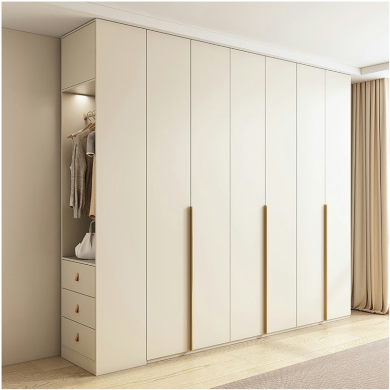 China manufacturer custom splicing wardrobe closet sliding doors closet de madera system