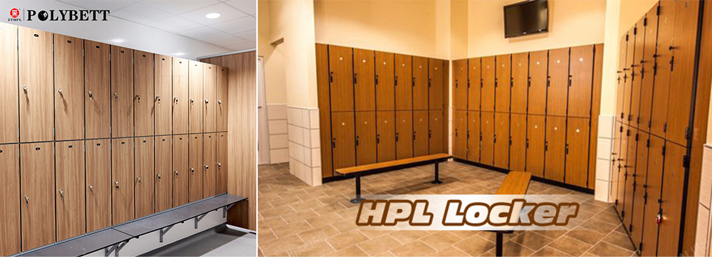 wood hpl locker