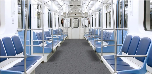 Why Emery PVC Flooring Roll is Ideal for Bus Rail Transport?