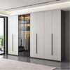 Light Luxury Modern L-shaped U-shaped Glass Door Wooden Door Combination Cabinet