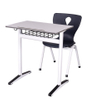 Good Quality Banc Ecole Compact School Desk And Chair 2 Sit For Sale