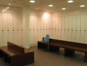 Health Swimming Pools Compact Board Toilet Partition Locker With High Quality