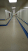 Hospital Plastic Pvc Corridor Handrail in Wall Handrail