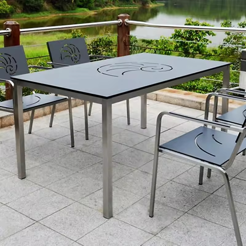 Waterproof Compact Laminate Hpl 8 mm for Outdoor Dining Table Top