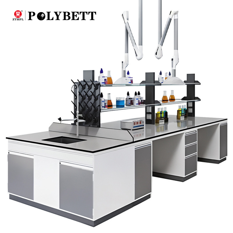Chemical resistant laminate board for lab table top