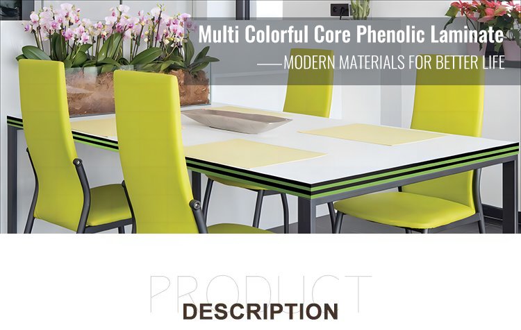 12mm multi color core HPL compact laminate board