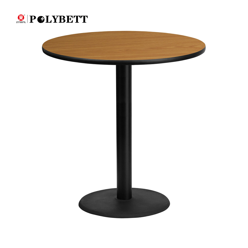 New And Fashion Home And Business Height Adjustable HPL Wooden Bar Table Top