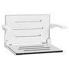 Sturdy Stainless Wall Mount Fold-up Disabled Elderly Shower Seat