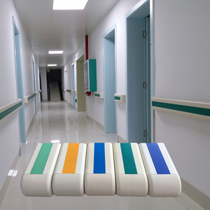 Medical PVC Wall Handrail For Hospital Corridor