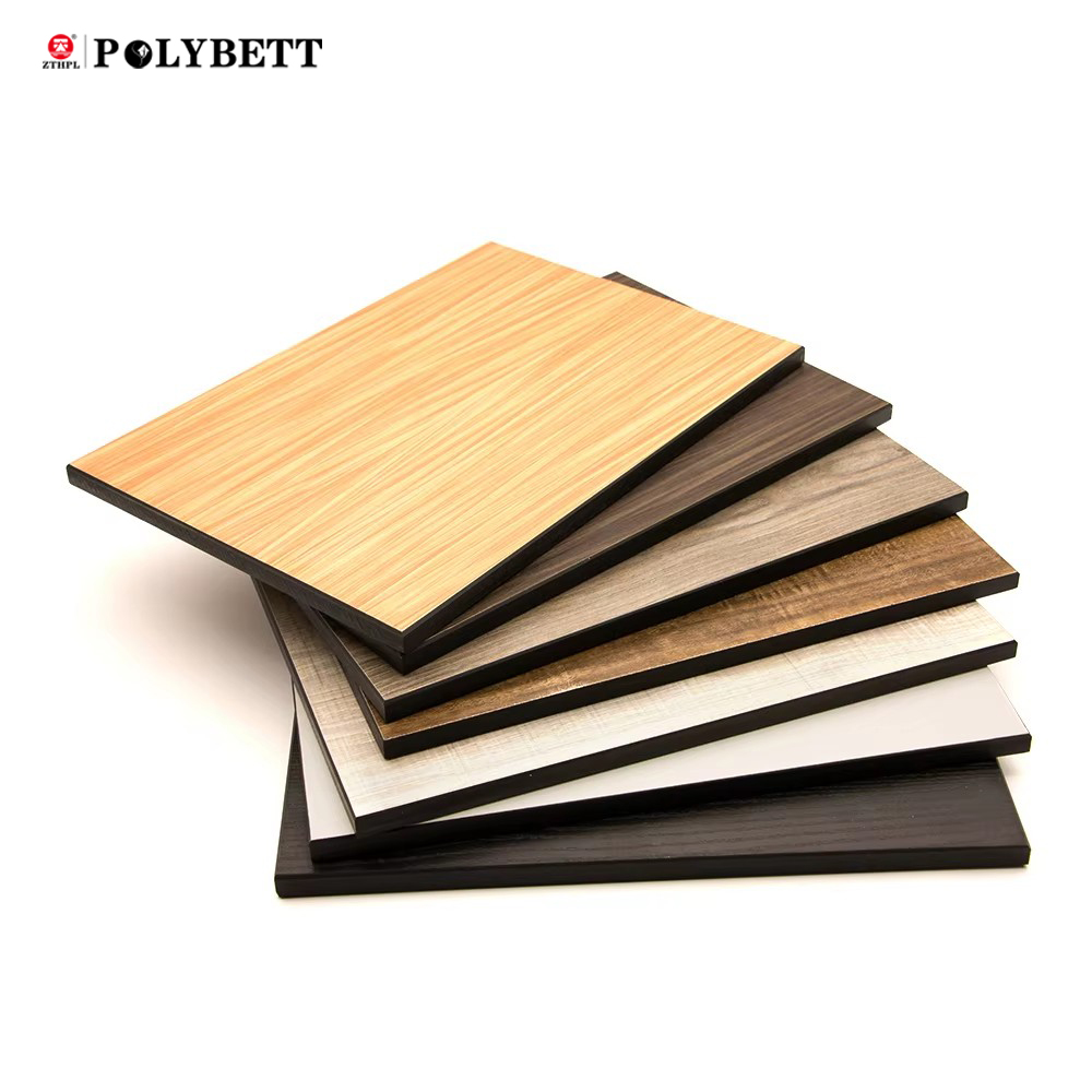 1220x2440mm High Quality Waterproof Partition HPL Phenolic Resin Compact Laminate Board 