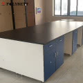 Chemical resistant laminate board for lab table top