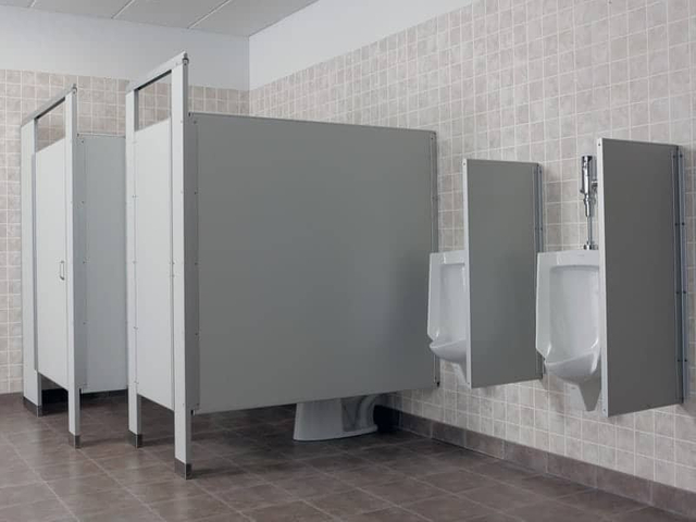 Public Sanitary Partition & Special Decoration