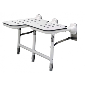 Sturdy Stainless Wall Mount Fold-up Disabled Elderly Shower Seat