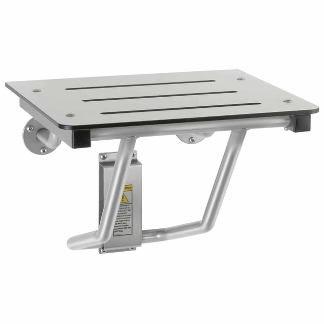 Wall Mount Fold-Up Shower Seat For Elderly Disabled