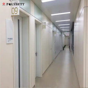 HPL Solid Color Wall Panels Wall Design for Hospital