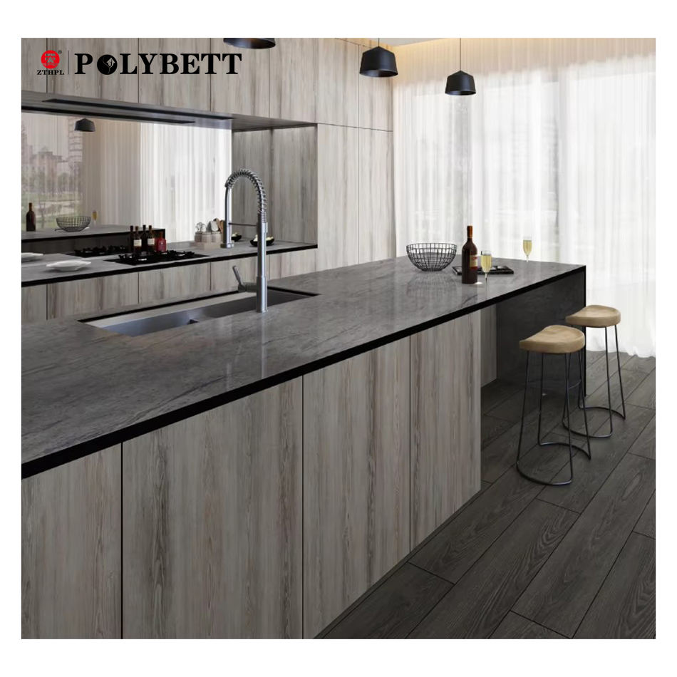 Anti-Impact Glossy Matt Texture Decorative High Pressure Laminated Sheet Compact Laminate Board for Kitchen Countertop