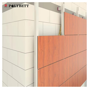 1220*2440mm Hpl Glossy polybett/ High Quality Exterior Hpl Panel 
