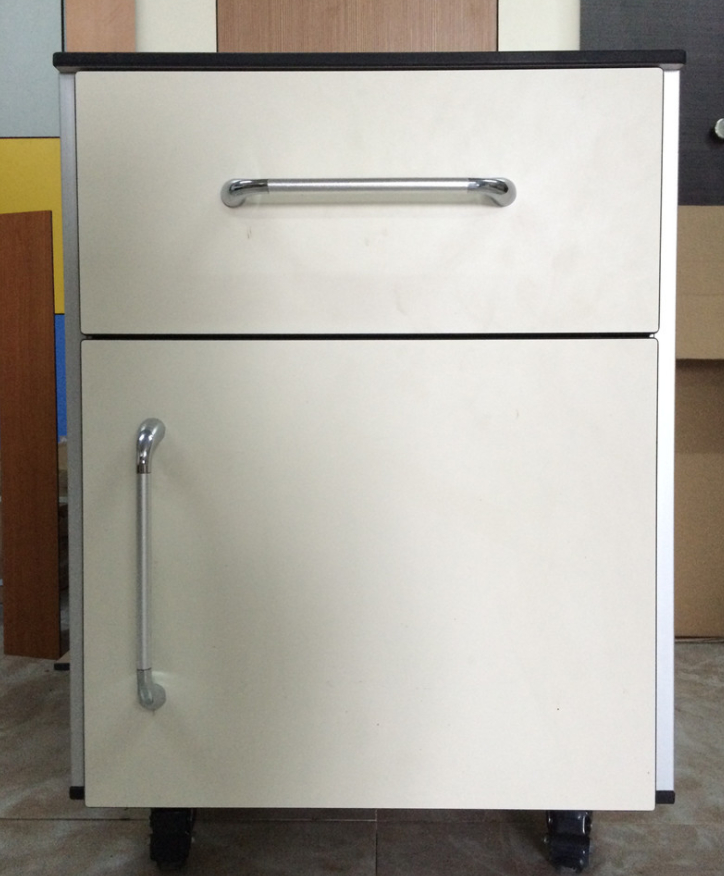 New Design Hospital Furniture Hospital HPL Beside Locker Medical Cabinet